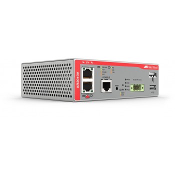 Compact Secure VPN Router, 1 x GE WAN ports and 1 x 10 100 1000 LAN ports, UK Power Cord AT-AR2010V-30