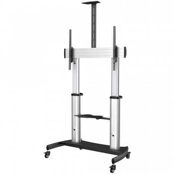 StarTech.com STNDMTV100 soporte para TV 2,54 m (100") Negro, Plata