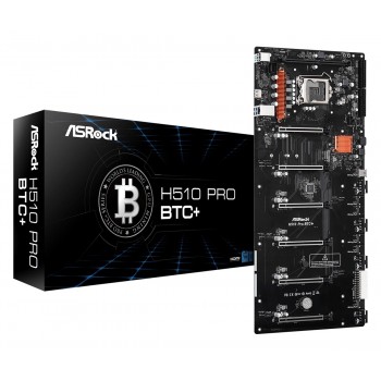 Asrock H510 Pro BTC+ - LGA 1200 -  - Intel H510 90-MXBGL0-A0UAYZ