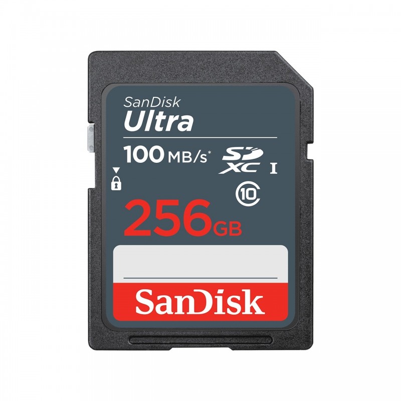 SanDisk Ultra 256GB SDXC  - Clase 10 SDSDUNR-256G-GN3IN