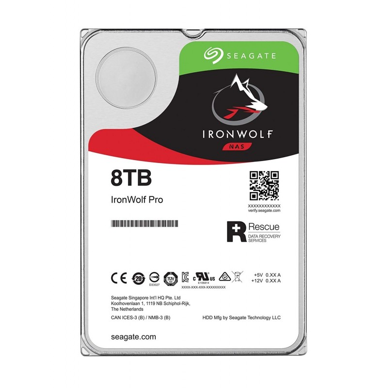 (Reacondicionado) Seagate IronWolf  8TB - ST8000VN004 SATA III