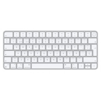 Apple Magic teclado USB + Bluetooth Español Aluminio, Blanco MK293Y A