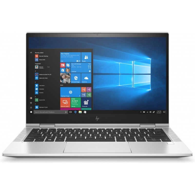 HP EliteBook x360 830 G7 Plata - 13.3" - Intel Core i5-10xxx - 16GB - 256GB SSD  Windows 10 Pro 1J6K7EAABE