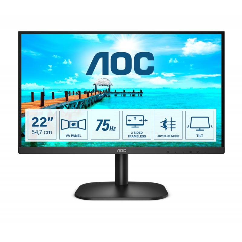 AOC 22B2DA 21.5" LED FullHD 75Hz