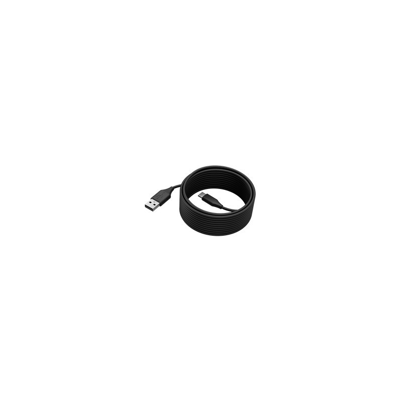Jabra 14202-11 cable USB 5 m USB 2.0 USB C USB A Negro