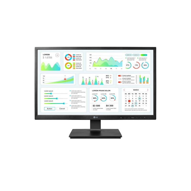 LG Zero Client 23.8 - TERA2 V Series Full HD - All-in-One Monitor 24CK550Z