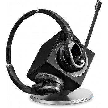 EPOS | SENNHEISER IMPACT DW Pro2 - EU Negro, Plata 1000537