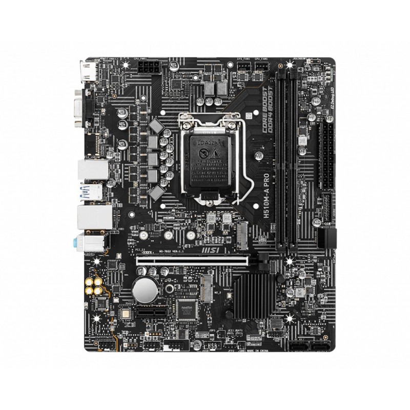 MSI H510M-A PRO - LGA 1200 - micro ATX - Intel H510 4719072802905
