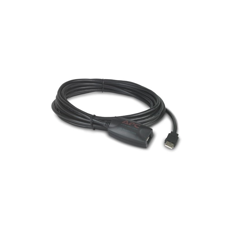 APC NetBotz USB Latching Repeater - Cable USB (5m - Negro) NBAC0213P