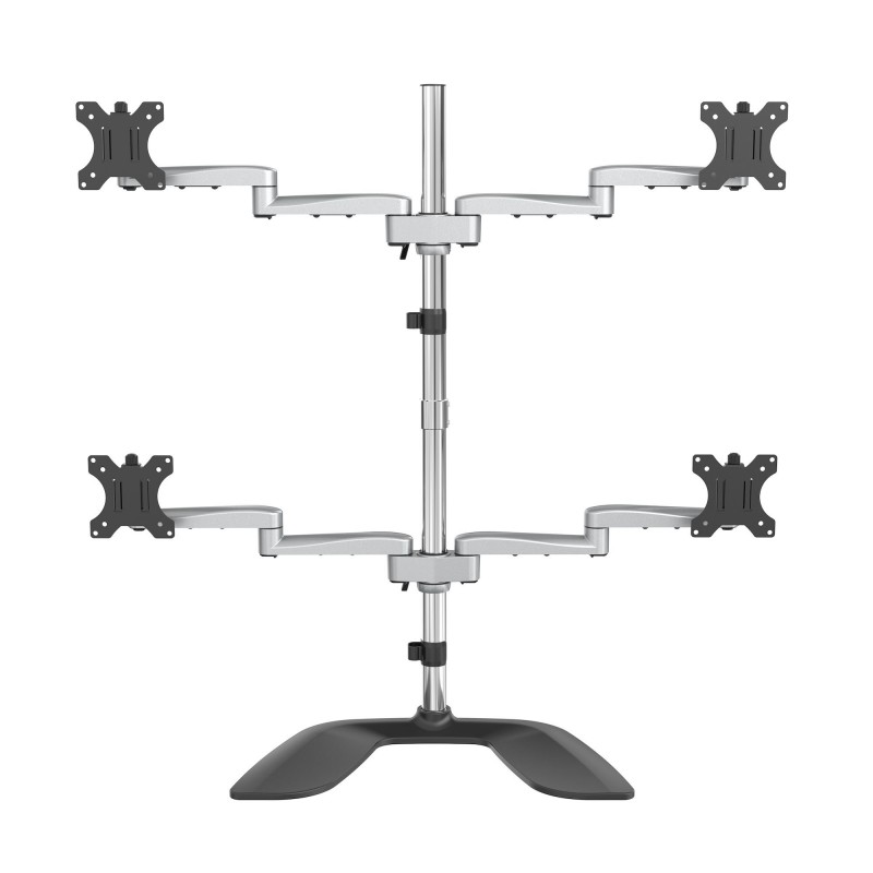 StarTech.com Base Soporte de Escritorio para 4 Monitores - Articulado - En Acero y Aluminio ARMQUADSS