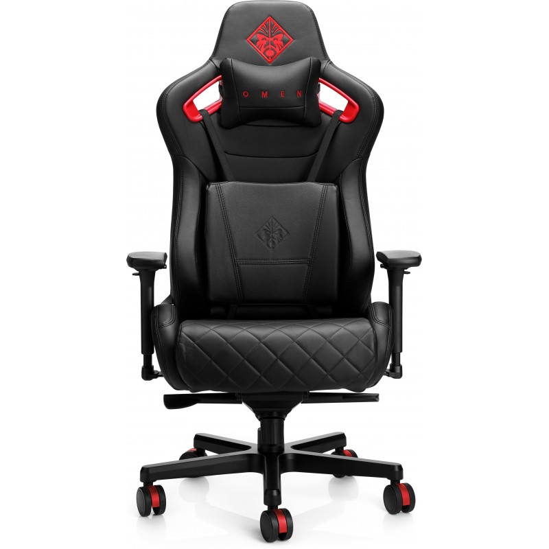 HP OMEN by Citadel Gaming Chair Silla para videojuegos de PC Negro, Rojo 6KY97AA