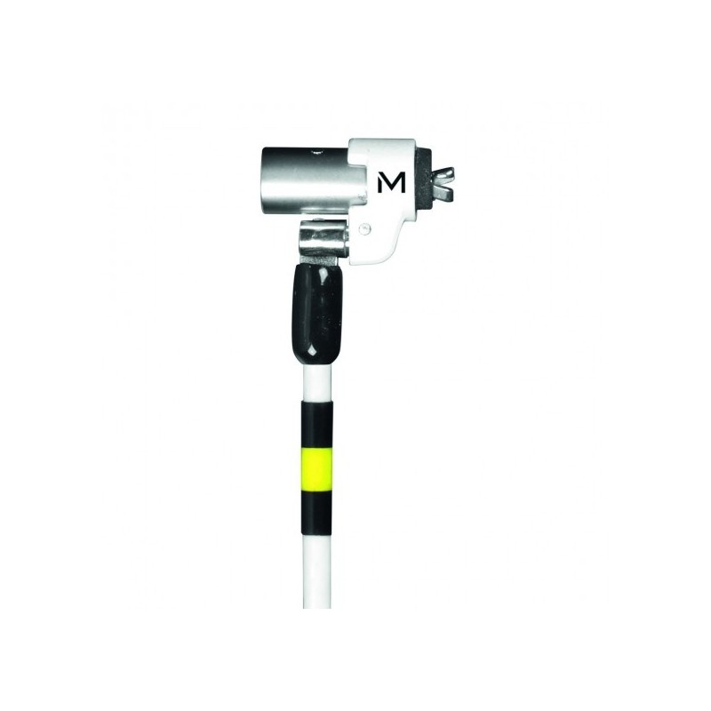 Mobilis - 001272 - Cable antirrobo - 2m - Negro, Blanco, Amarillo