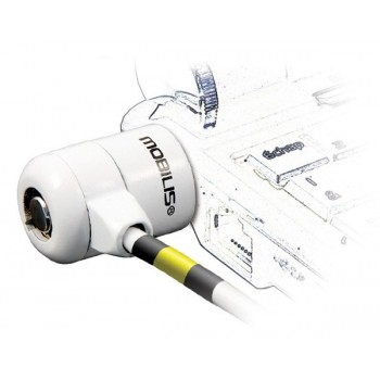 Mobilis - Corporate Key - Cable antirrobo - 1,8 m - Blanco  001111