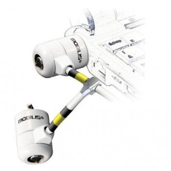 Mobilis - 001223 - Cable antirrobo - 1,8 m - Blanco 