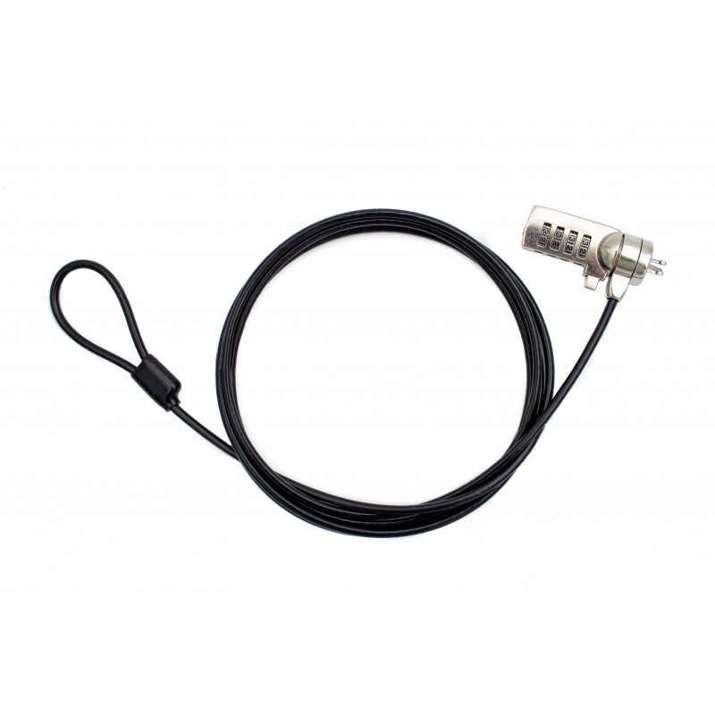NILOX - Candado de seguridad con combinación - 1,8m NXSC002
