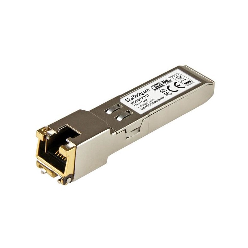 StarTech.com - Módulo Transceiver SFP que cumple con MSA - 1000BASE-TX SFP1000TXST