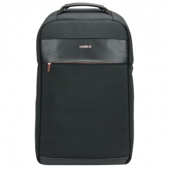 Mobilis Pure - 15.6" - Negro, Oro rosa - Mochila  056001