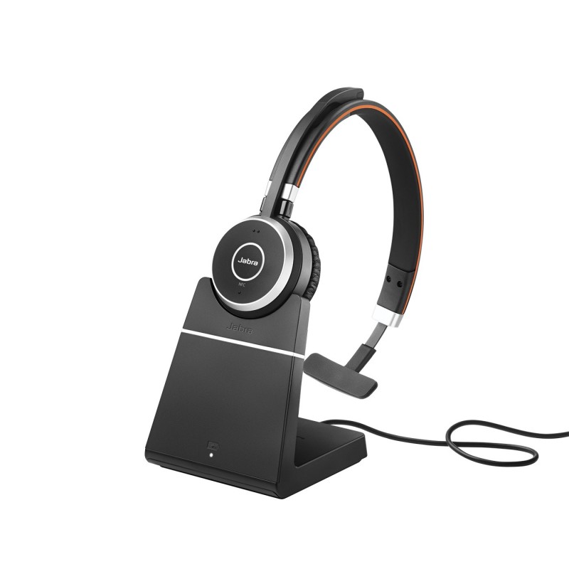 Jabra Evolve 65 MS Mono LINK 360 - Negro, Plata 6593-823-399