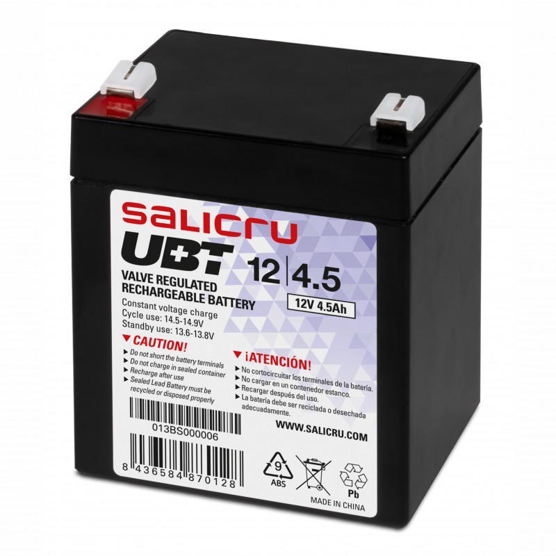 Salicru UBT - 12 45 Batería AGM Recargable de 45-Ah 013BS000006