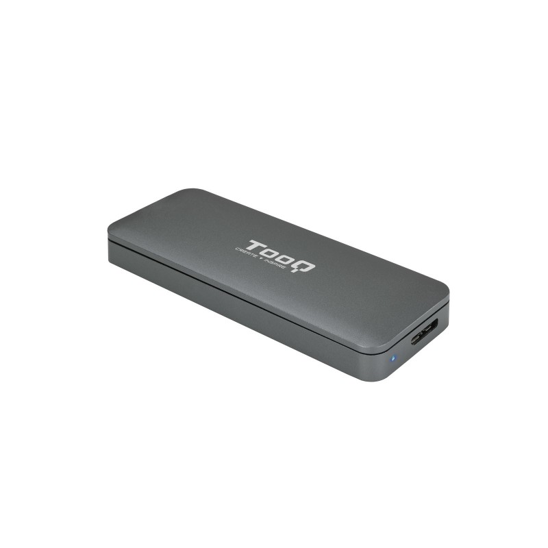TooQ TQE-2281G Caja externa para unidad de estado sólido (SSD) Gris M.2