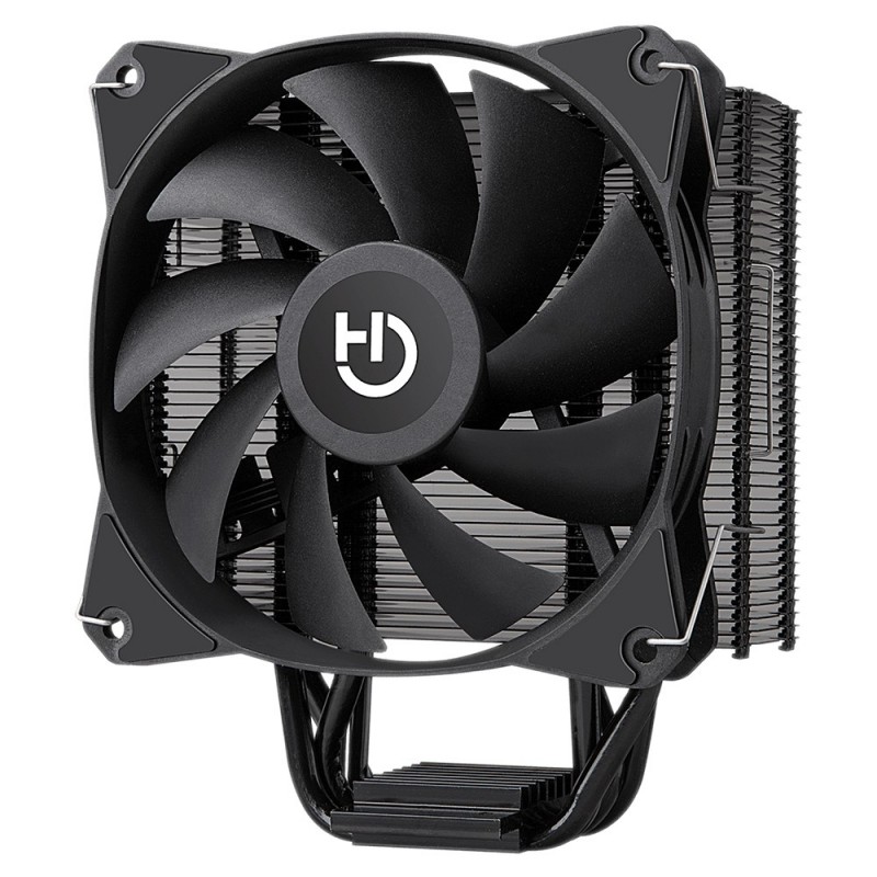 Hiditec C12 PWM - Procesador Enfriador 12 cm - Negro CPUH10000
