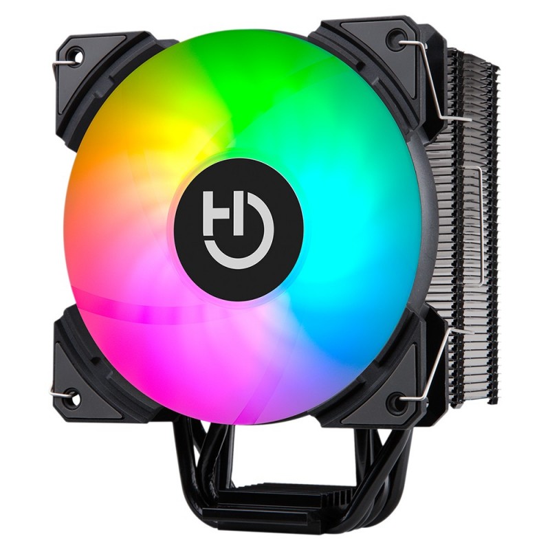 Hiditec C12 PWM ARGB - Procesador Ventilador - Negro CPUH10001
