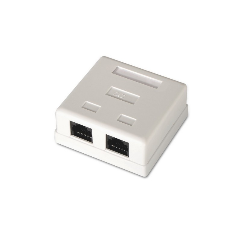 AISENS A139-0302 Caja de conexiones de red Cat6 - Blanco