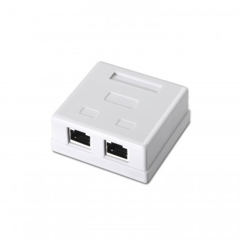 AISENS A139-0304 Caja de conexiones de red Cat6 - Blanco