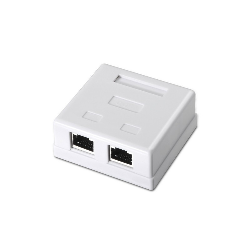 AISENS A139-0304 Caja de conexiones de red Cat6 - Blanco