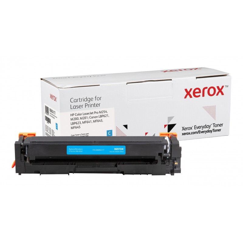 Compatible Everyday Tóner Cian Equivalente a CF541A CRG-054C para HP LaserJet MFP M280, HP LaserJet  006R04177