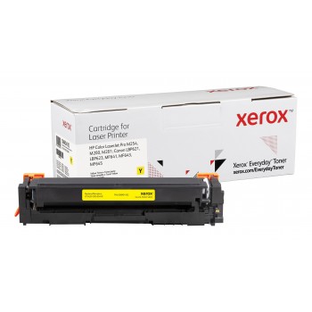Compatible Everyday Tóner Amarillo Equivalente a CF542X CRG-054HY para HP LaserJet MFP M280, HP Lase 006R04182