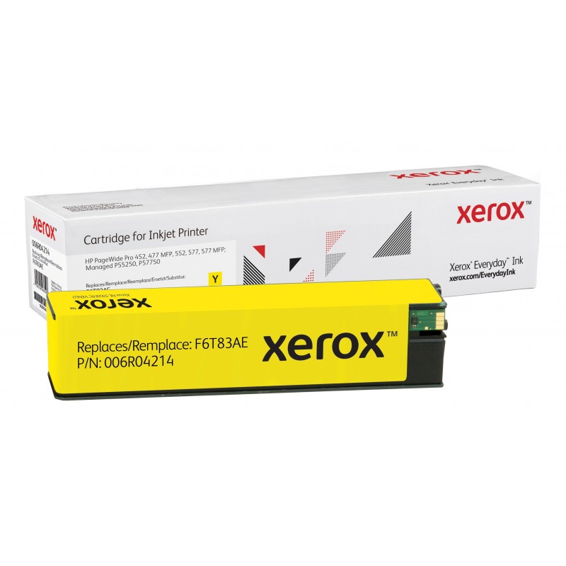 Compatible Everyday Cartucho PageWide de Alto rendimiento Amarillo Equivalente a F6T83AE para PageWi 006R04214