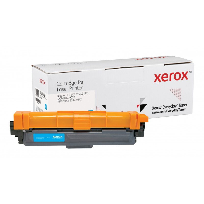 Compatible Everyday Tóner de Rendimiento estándar Cian Equivalente a TN-242C para Brother MFC-9342,  006R04224
