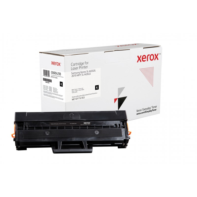 Compatible Everyday Tóner de Alto rendimiento Negro Equivalente a MLT-D111L para Samsung SL-M2020, S 006R04298