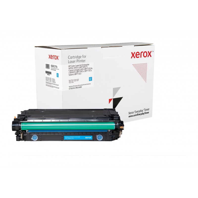 Compatible Everyday Tóner Cian Equivalente a CF361A  CRG-040C para HP Color LaserJet Enterprise M553 006R03794