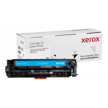 Compatible Everyday Tóner Cian Equivalente a CE411A para HP Color LaserJet M451, HP LaserJet Pro 300 006R03804