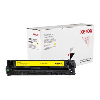 Compatible Everyday Tóner Amarillo Equivalente a CF212A  CB542A  CE322A  CRG-116Y  CRG-131Y para HP  006R03810