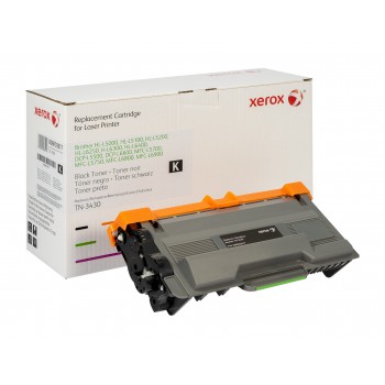 Compatible Xerox Cartucho de tóner negro. Equivalente a Brother TN3430.Equivalente a TN3430 para DCP 006R03617