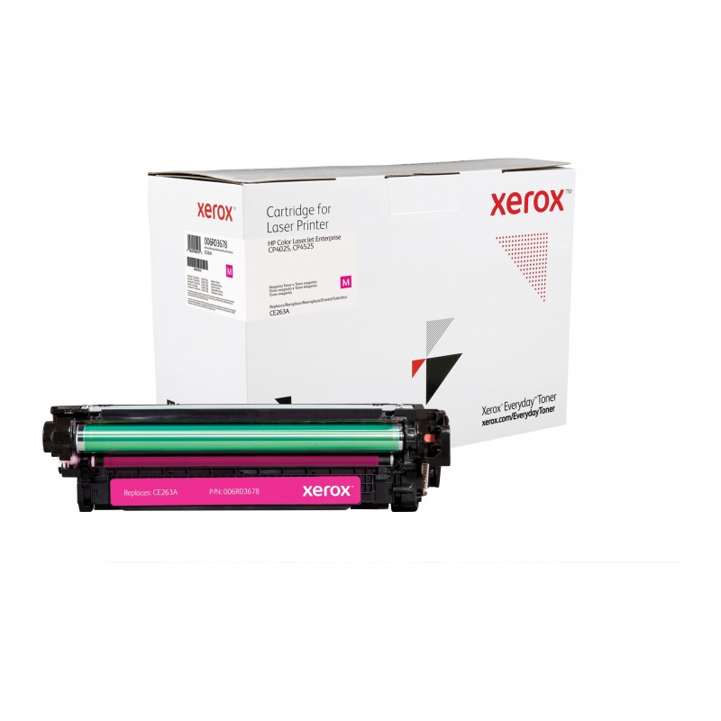 Compatible Everyday Tóner Magenta Equivalente a CE263A para HP Color LaserJet CP4025, HP Color Laser 006R03678