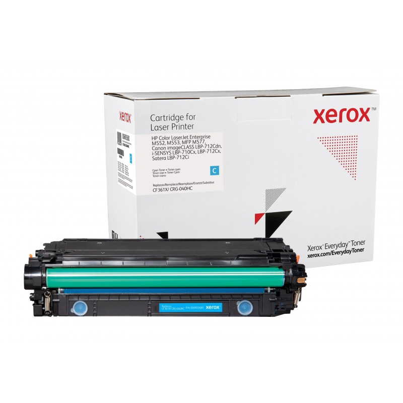 Compatible Everyday Tóner Cian Equivalente a CF361X  CRG-040HC para HP Color LaserJet Enterprise M55 006R03680