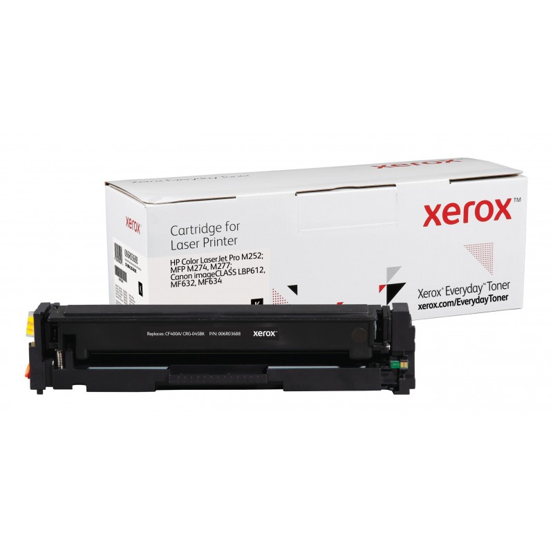 Compatible Everyday Tóner Negro Equivalente a CF400A  CRG-045BK para HP Color LaserJet Pro M274, HP  006R03688