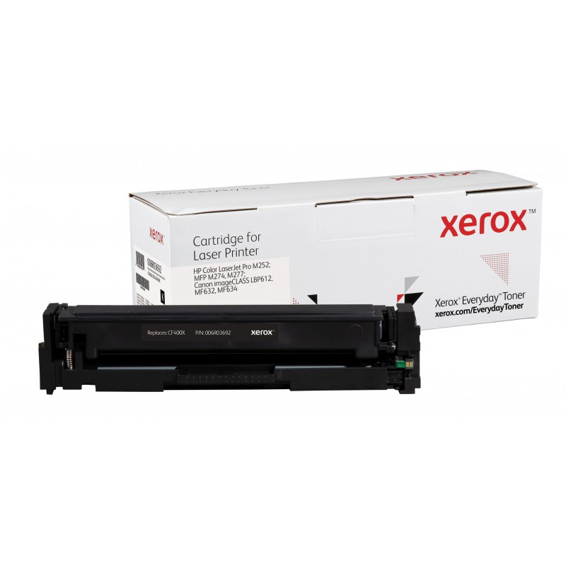 Compatible Everyday Tóner Negro Equivalente a CF400X  CRG-045HBK para HP Color LaserJet Pro M274, HP 006R03692