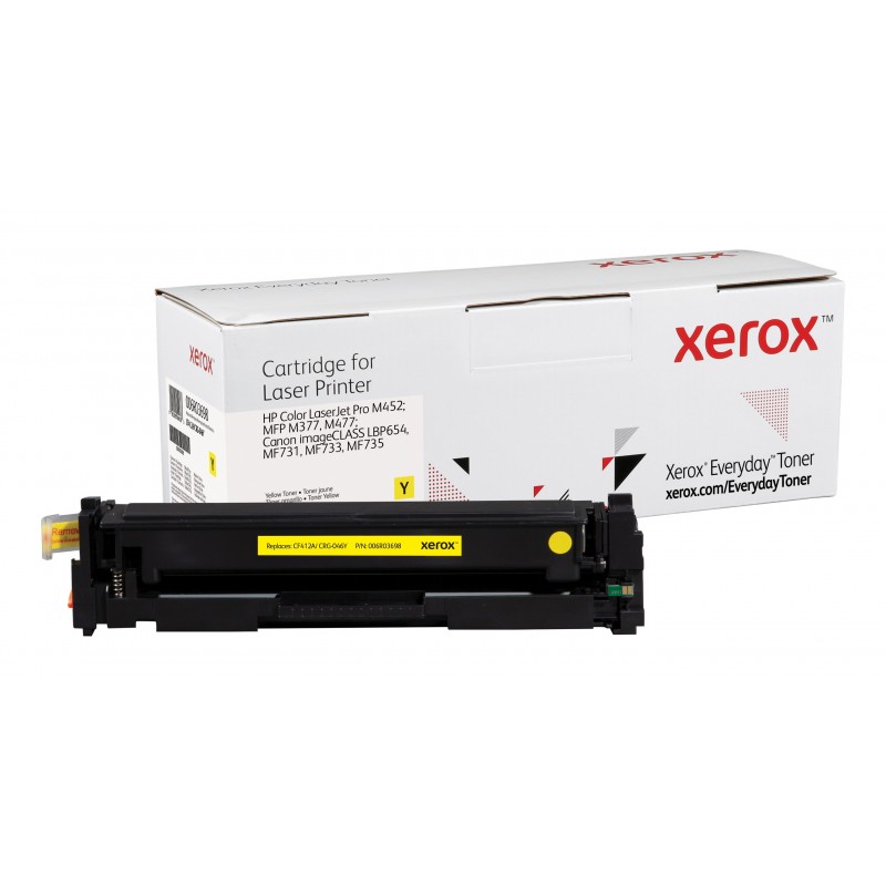 Compatible Everyday Tóner Amarillo Equivalente a CF412A  CRG-046Y para HP LaserJet Pro MFP M377, HP  006R03698