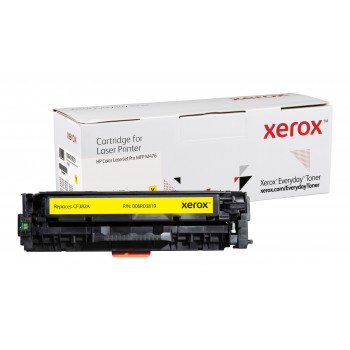 Compatible Everyday Tóner Amarillo  Equivalente a CF382A para HP Color LaserJet M476  006R03819