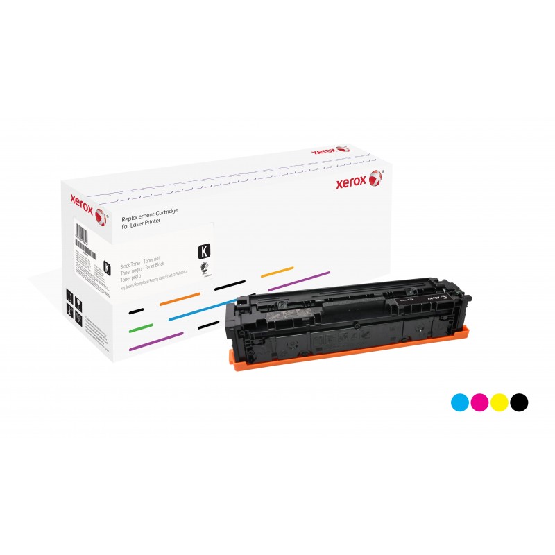 Compatible Xerox Cartucho de tóner negro. Equivalente a HP CF540X. Comp Equivalente a CF540X para La 006R03620