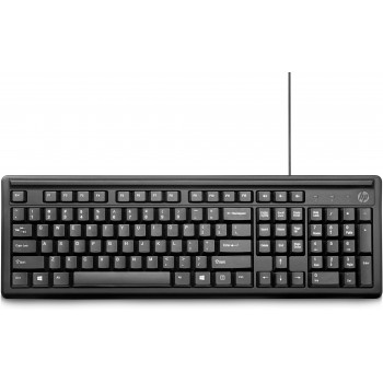 Teclado HP 100 Conexión USB - Negro 2UN30AA