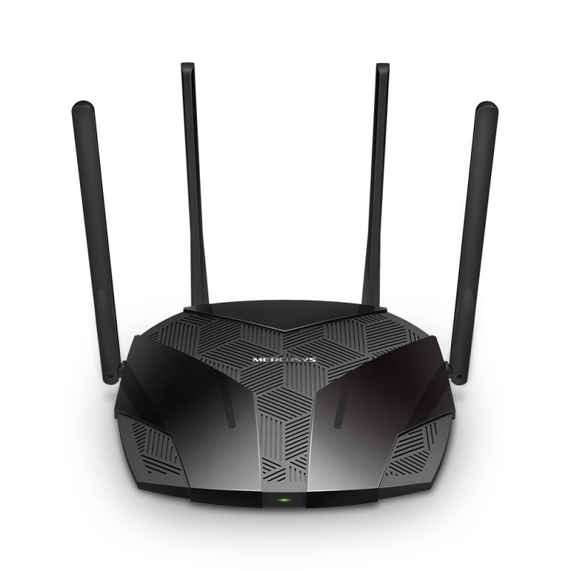 Mercusys MR70X - Doble banda (2,4 GHz   5 GHz) - Gigabit Ethernet - Negro