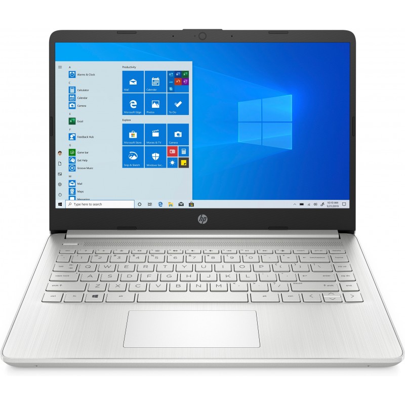 HP 14s-dq2017ns Plata - 14" - Intel Core i7-11xxx - 8GB - 512GB SSD - W10 Home 405Y3EA