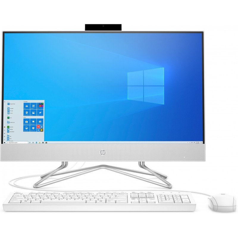 HP 22-df0054n Blanco - 21.5" - Intel Pentium J5040 - 8GB - 256 -W10 Home 358Y5EA
