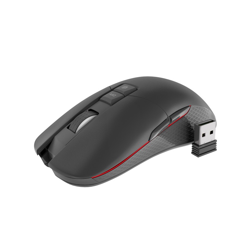 Genesis Zircon 330 Ratón Gaming Inalámbrico 3600DPI - Negro NMG-1321